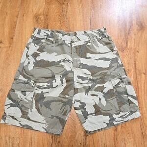 Camouflage Cargo Shorts Camo Print 36 Mens Cotton Outdoor Casual Shorts